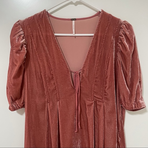 Free People Adelle Velvet Tunic in Canyon Arroyo - Picture 6 of 11